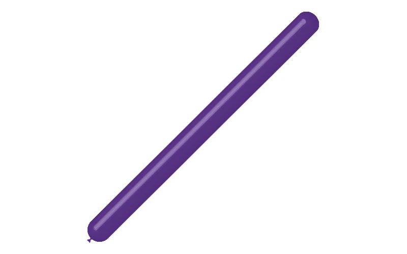 360BN Balloonia Brand Professional Line Twisting/Modelling Latex Balloons Standard Purple (100 Per Bag) - Image 3
