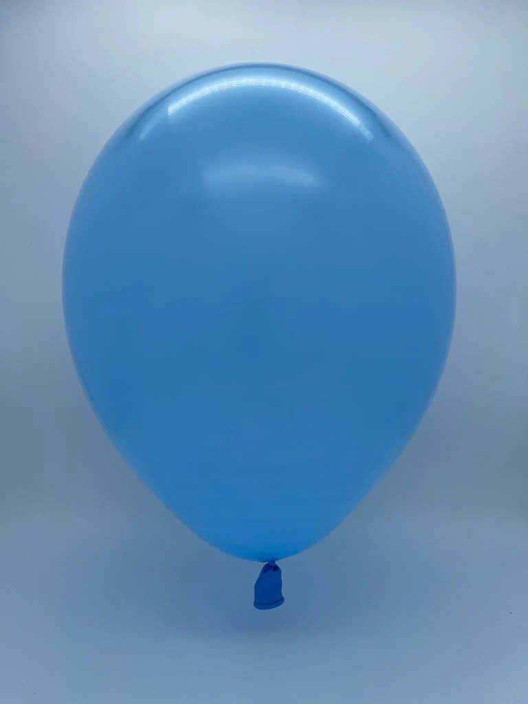 360D Deco Baby Blue Decomex Twisting Modelling Latex Balloons (50 Per Bag) - Image 2