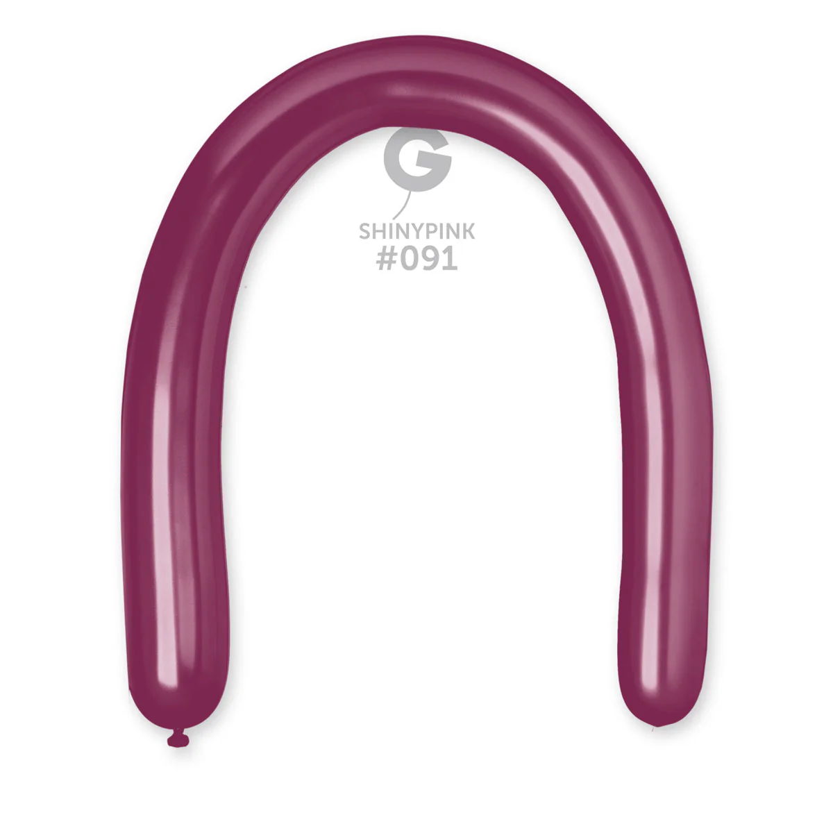 360G Gemar Latex Balloons (Bag of 25) Shiny Pink Twisting/Modelling