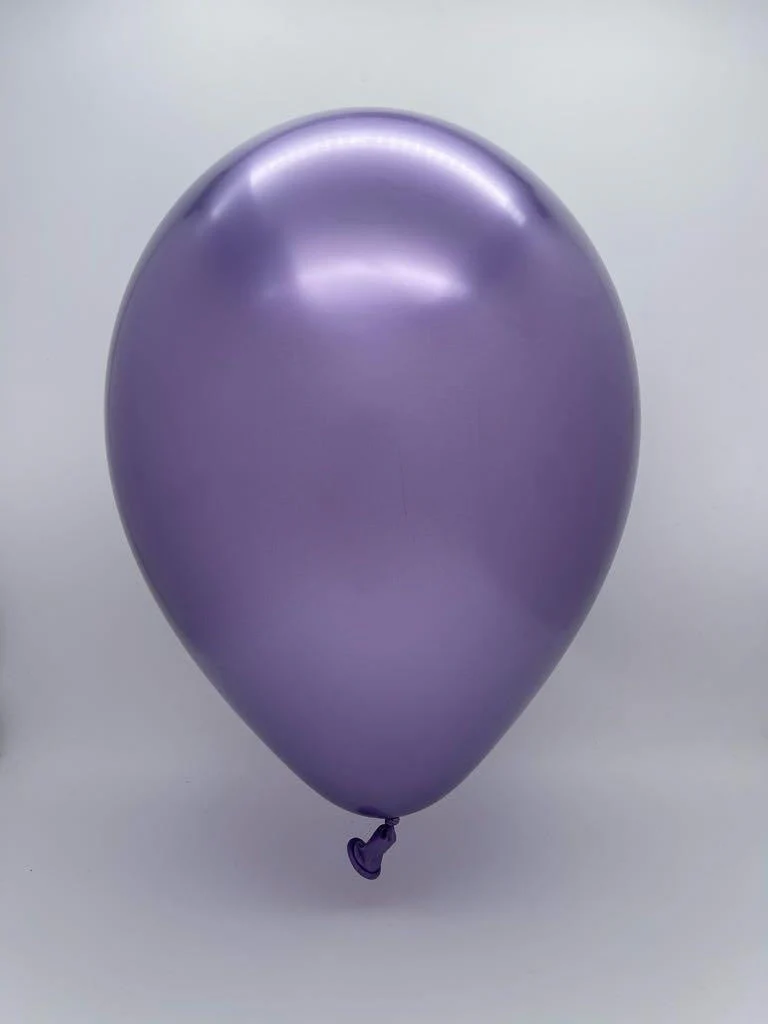 360G Gemar Latex Balloons (Bag of 25) Shiny Purple Twisting/Modelling - Image 2