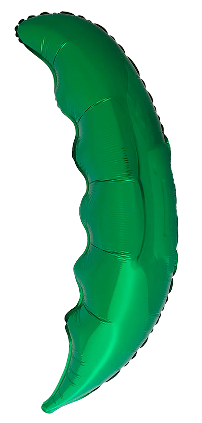38" Forest Green Palm Foil Balloon