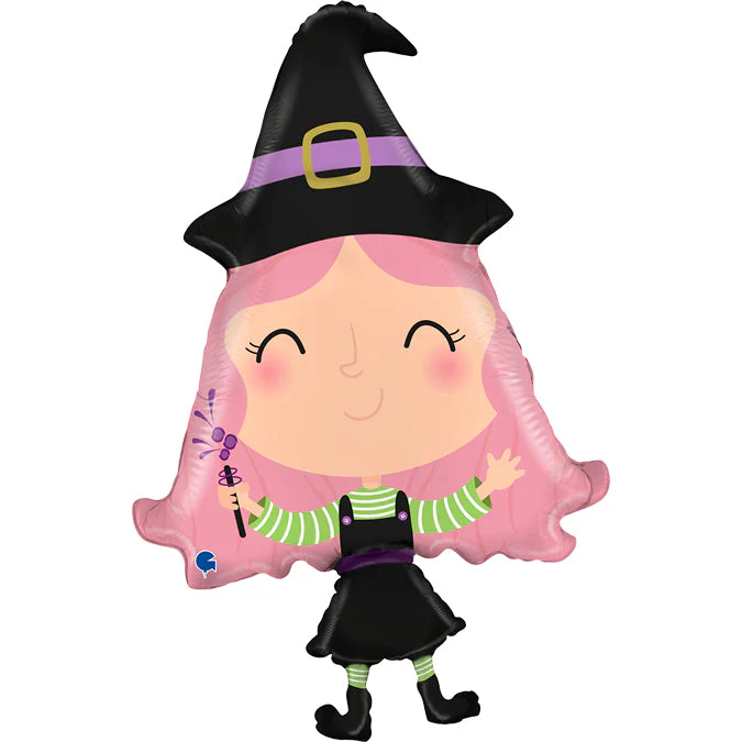 39" Lovable Witch Foil Balloon