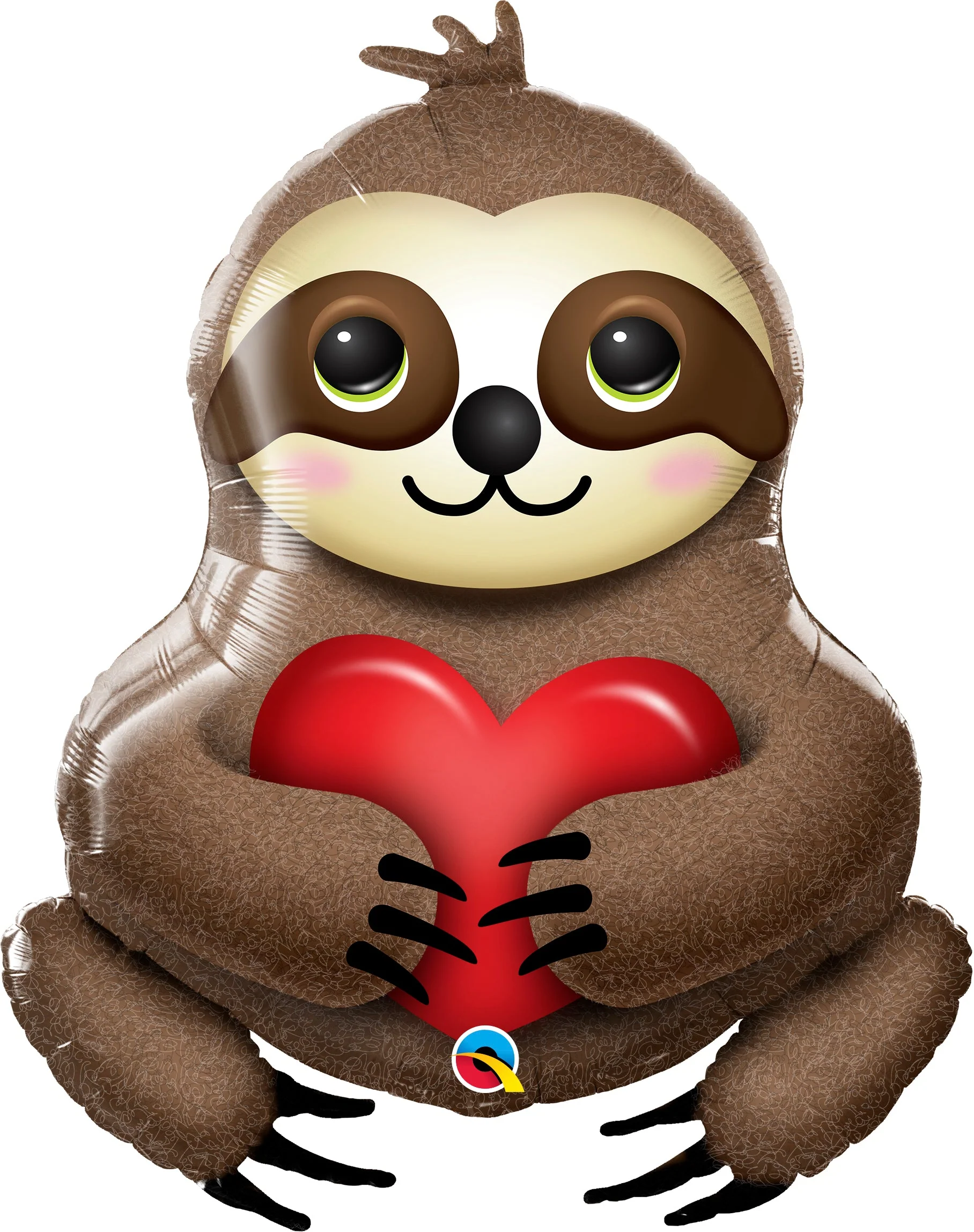 39" Shape Adorable Sloth Foil Balloon