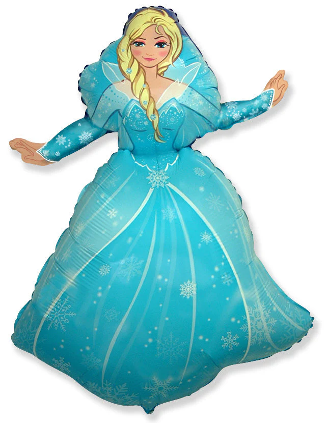 39" Winter Princess Balloon