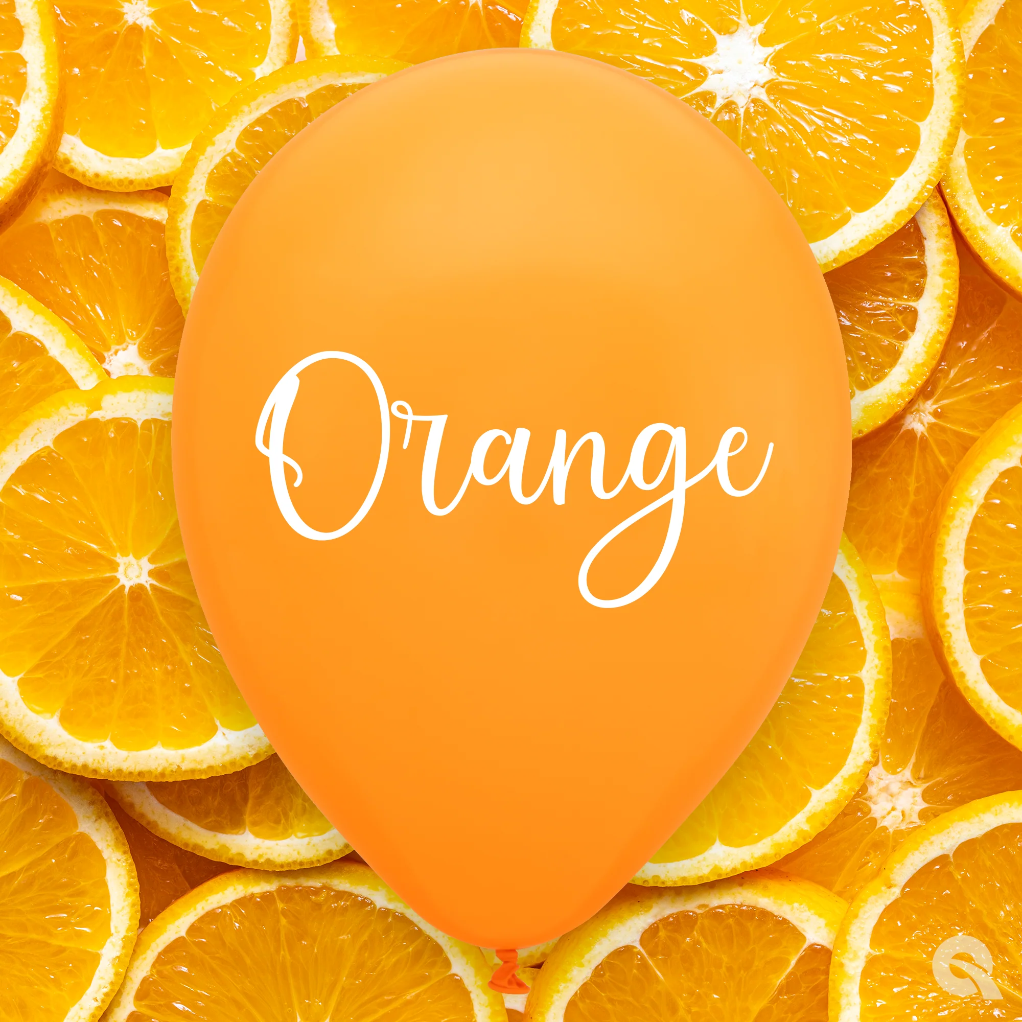 4 Foot Orange Cloudbuster Balloon Chloroprene - Image 3