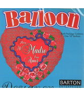 4" Airfill Only (Sticks Sold Separately) Balloon Para Mi Madre Rojo (Spanish)