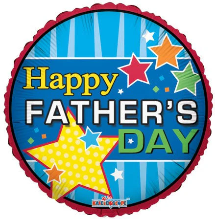 4" Airfill Only (Sticks Sold Separately) Happy Father's Day All Star Dad Balloon