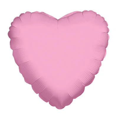 4" Airfill Only (Sticks Sold Separately) Heart Pink Brand Convergram Balloon