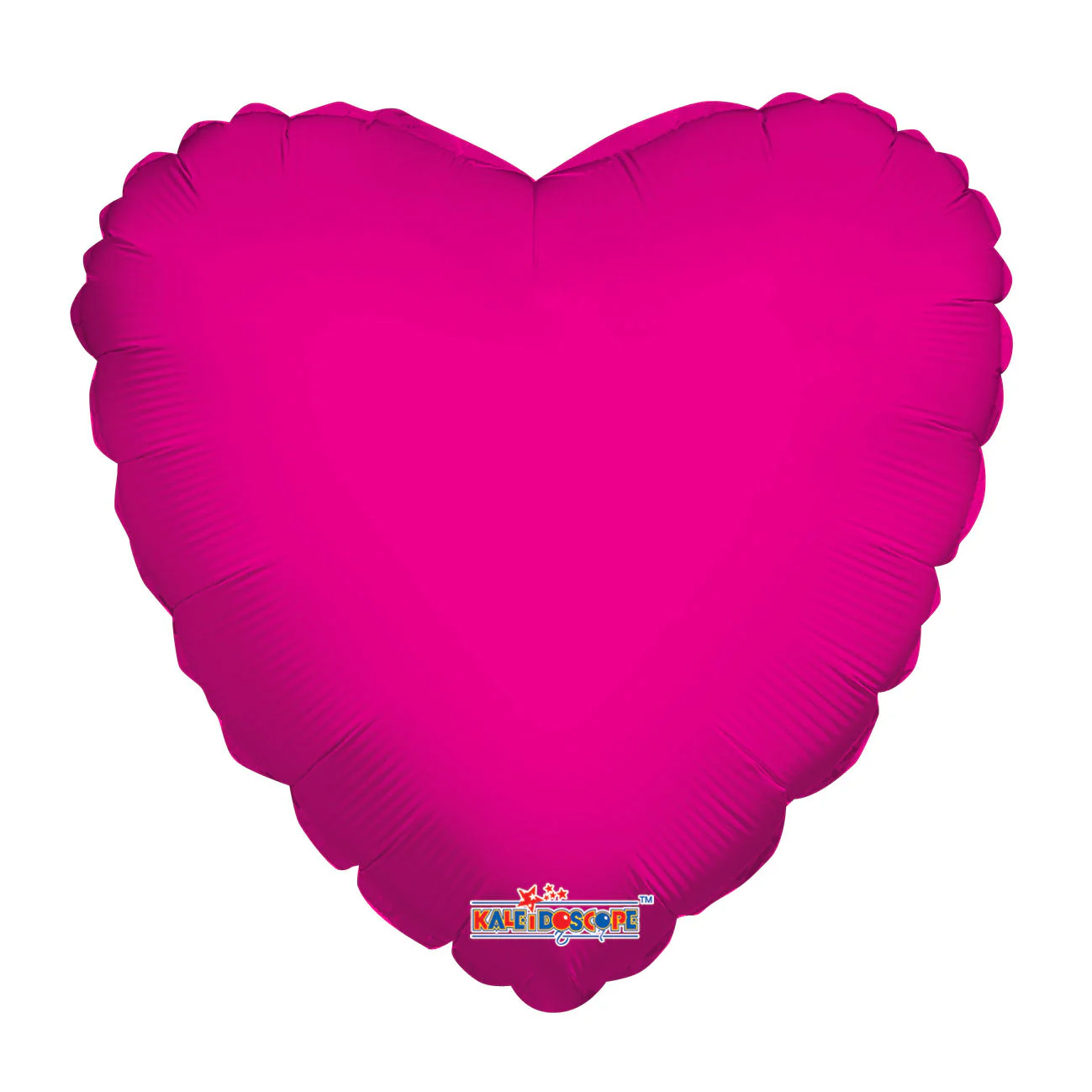 4" Airfill Only (Sticks Sold Separately) Hot Pink Heart Balloon