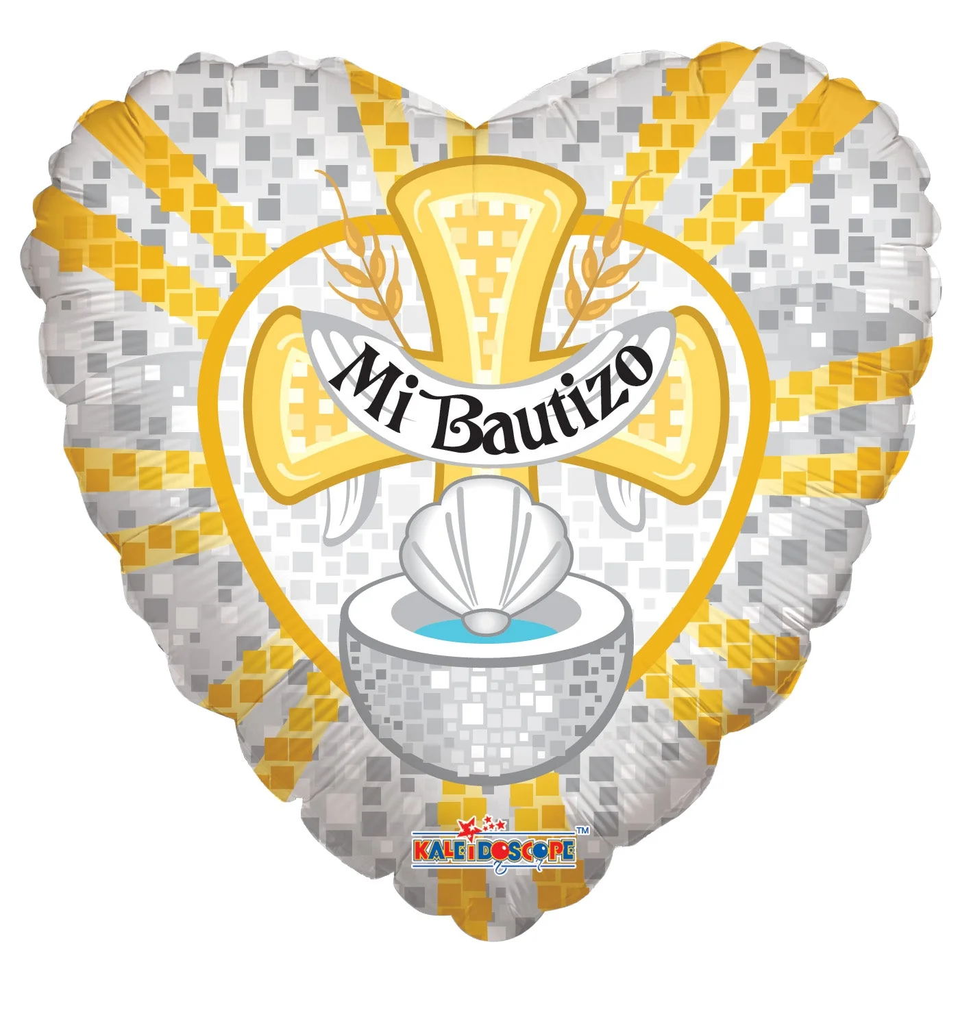 4" Airfill Only (Sticks Sold Separately) Mi Bautizo Balloon (Spanish)