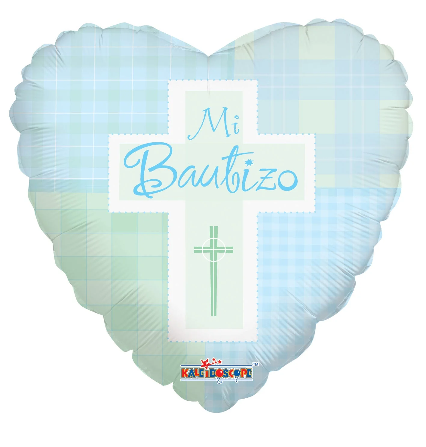 4" Airfill Only (Sticks Sold Separately) Mi Bautizo Blue Balloon (Spanish)