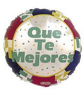 4" Airfill Only (Sticks Sold Separately) Que Te Mejores Balloon (Spanish)