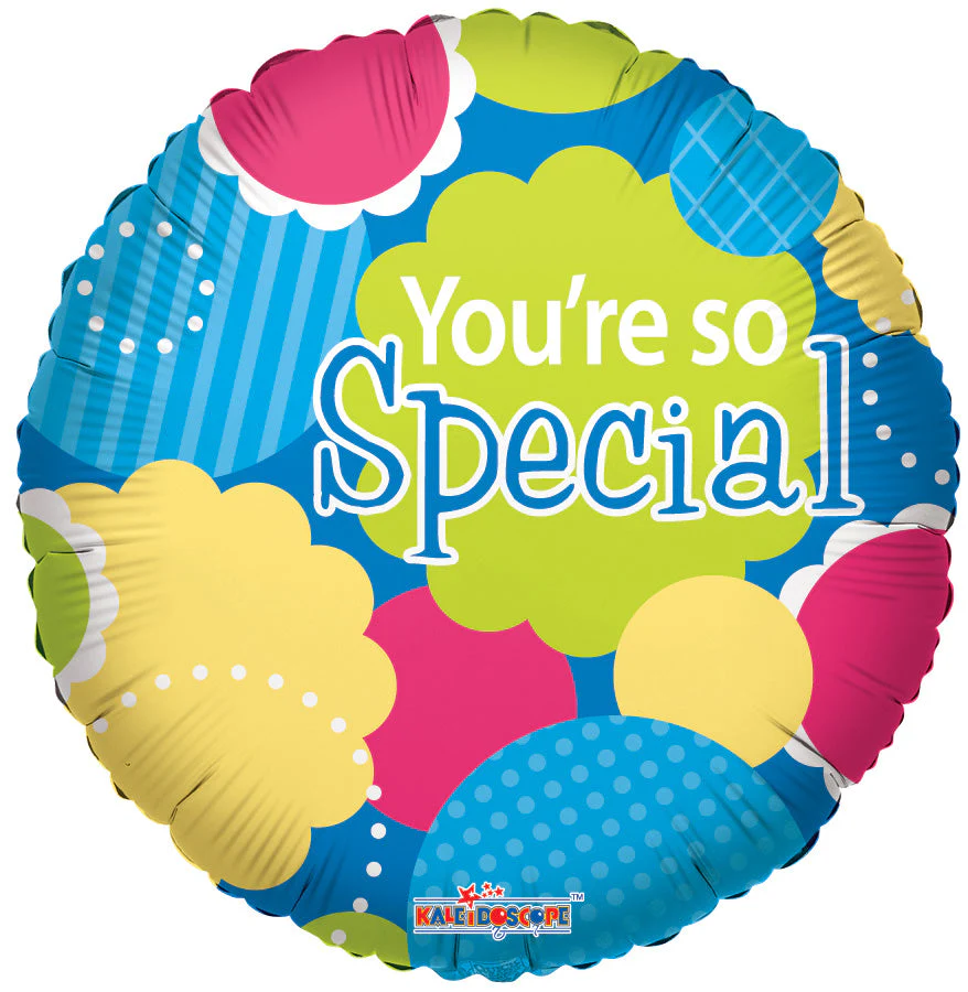4" Airfill Only (Sticks Sold Separately) You're So Special Blue Balloon