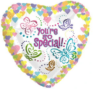 4" Airfill Only (Sticks Sold Separately) You're So Special Butterflies Balloon