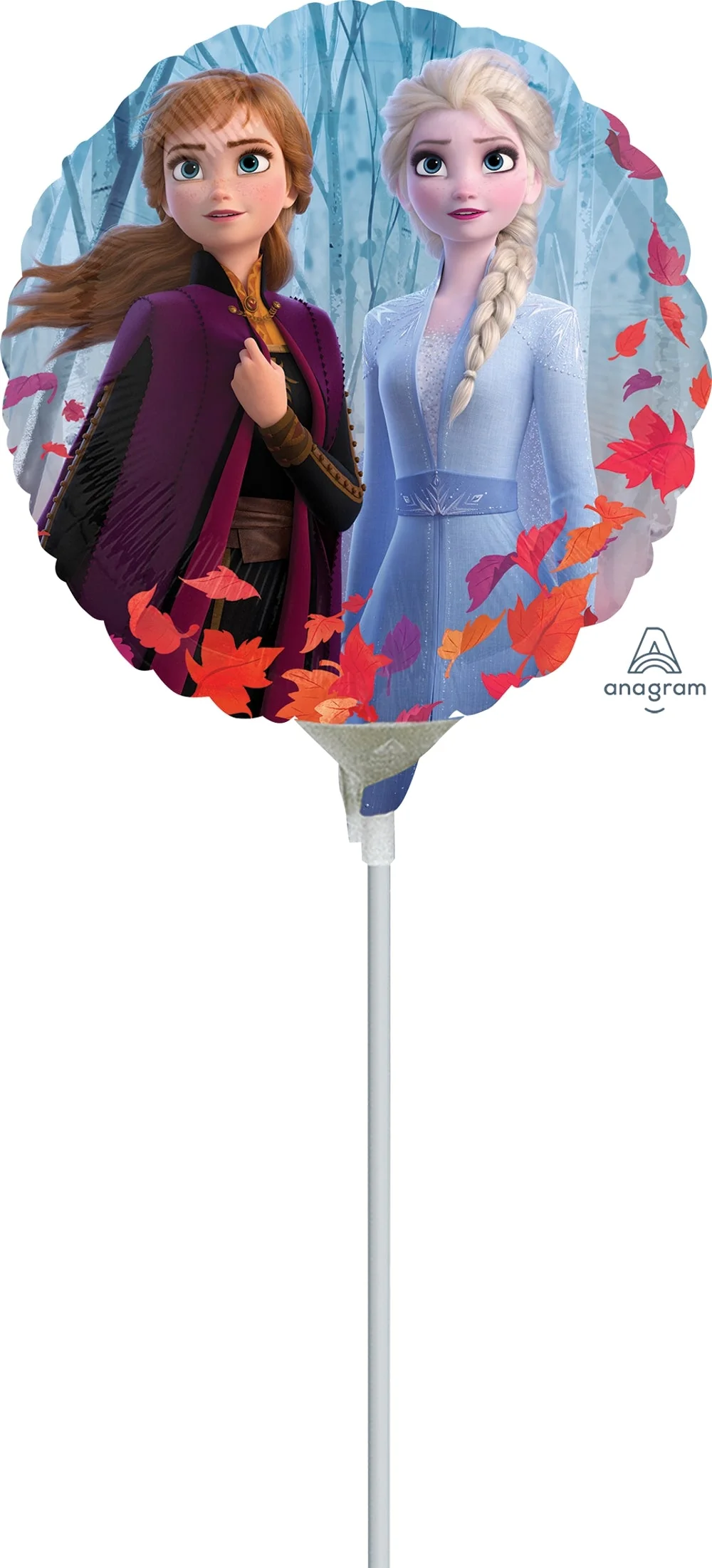 4" Frozen 2 Airfill Only (Sticks Sold Separately) Foil Balloon