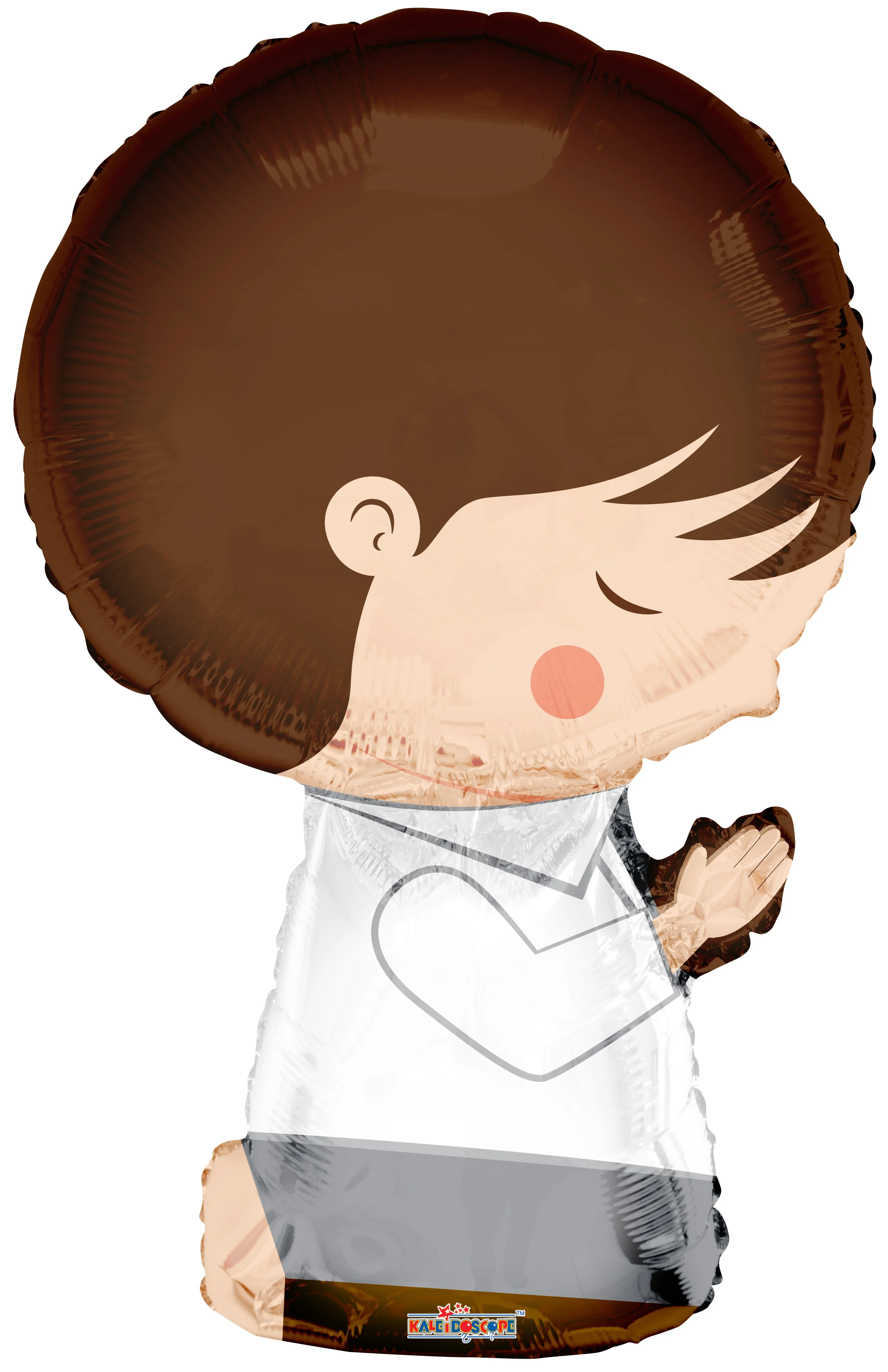 40" Praying Boy Shape Foil Balloon
