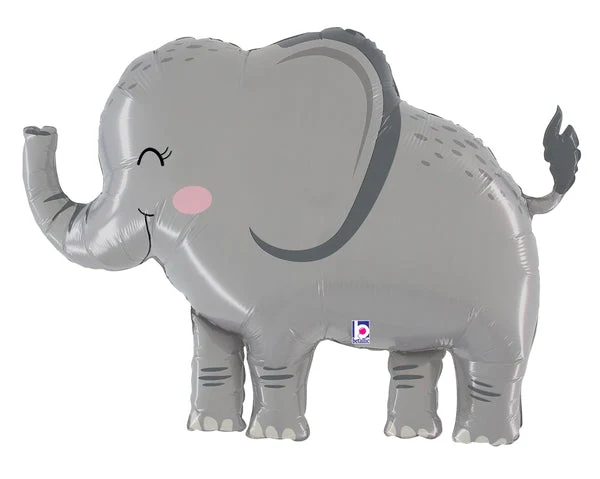 41" Foil Shape Jungle Elephant Foil Balloon