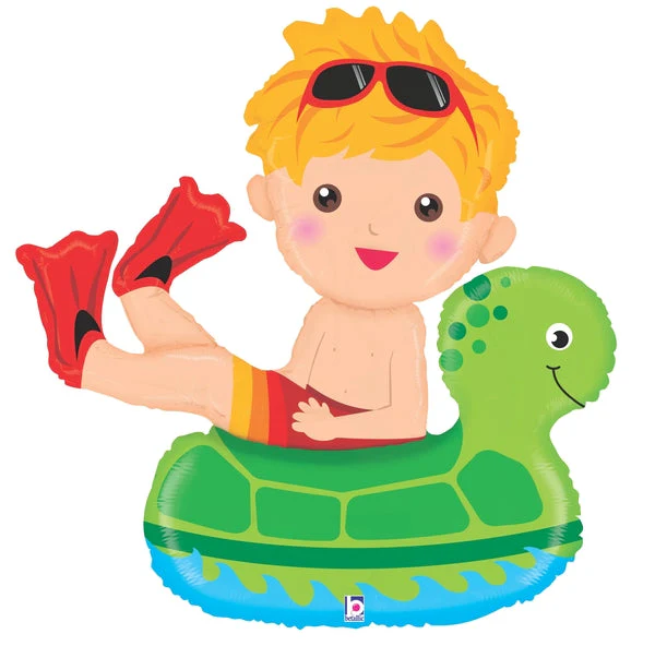 42" Foil Shape Balloon Boy Floatie