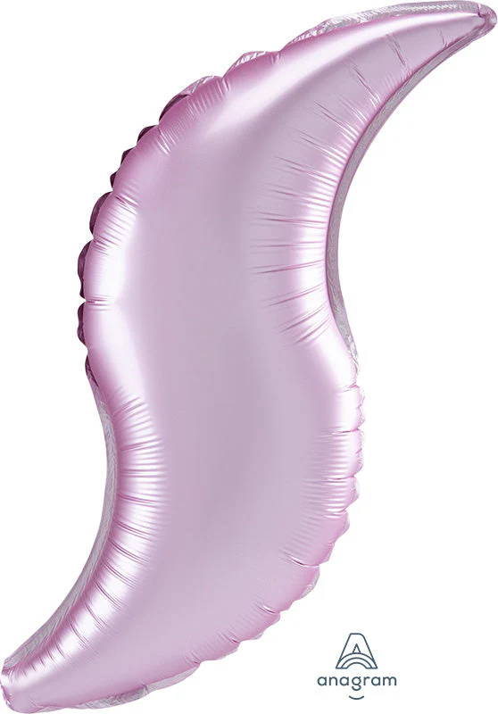 42" Pastel Pink Satin Curve Foil Balloon