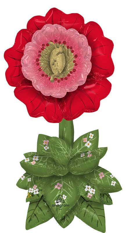 48" Consumer Inflatable Flower Stacker Foil Balloon