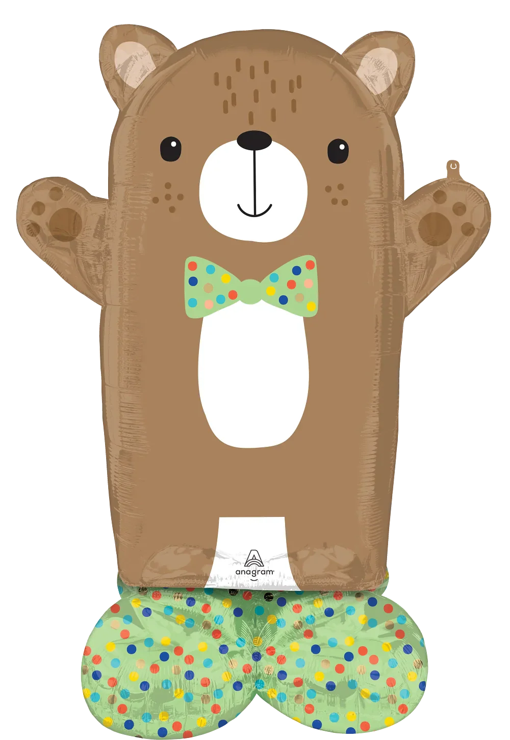48" Consumer Inflatable AirLoonz Bear Hug Foil Balloon