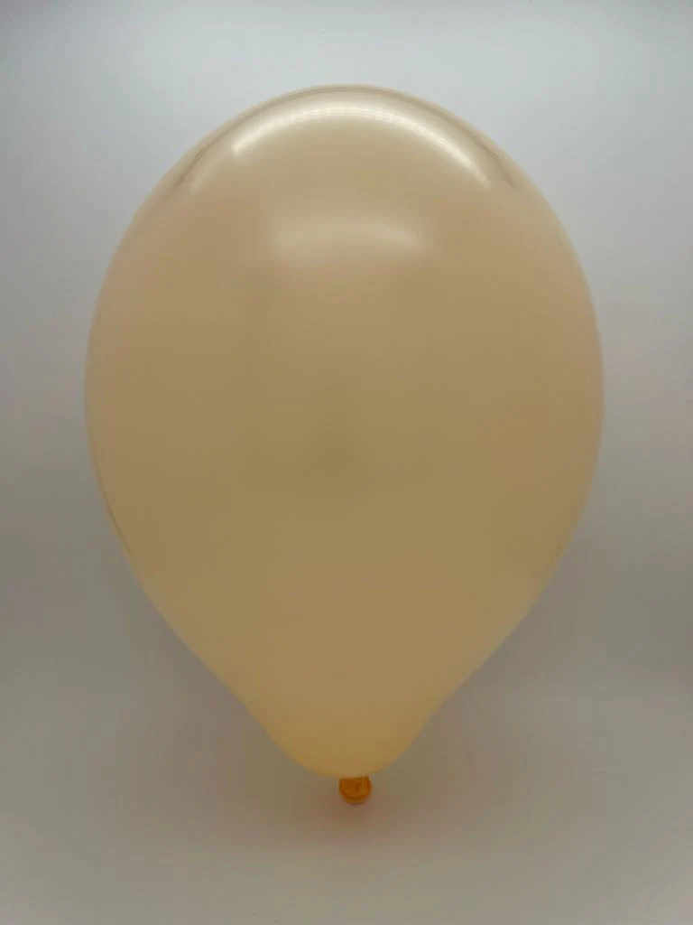 5" Cattex Premium Apricot Latex Balloons (100 Per Bag) - Image 2