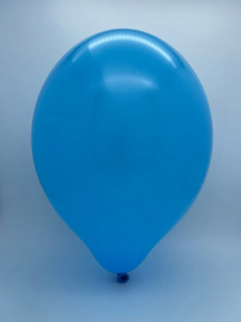 5" Cattex Premium Azure Latex Balloons (100 Per Bag) - Image 2