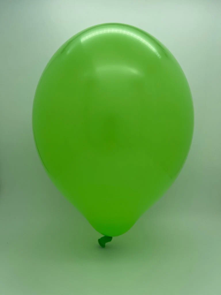 5" Cattex Premium Basil Green Latex Balloons (100 Per Bag) - Image 2