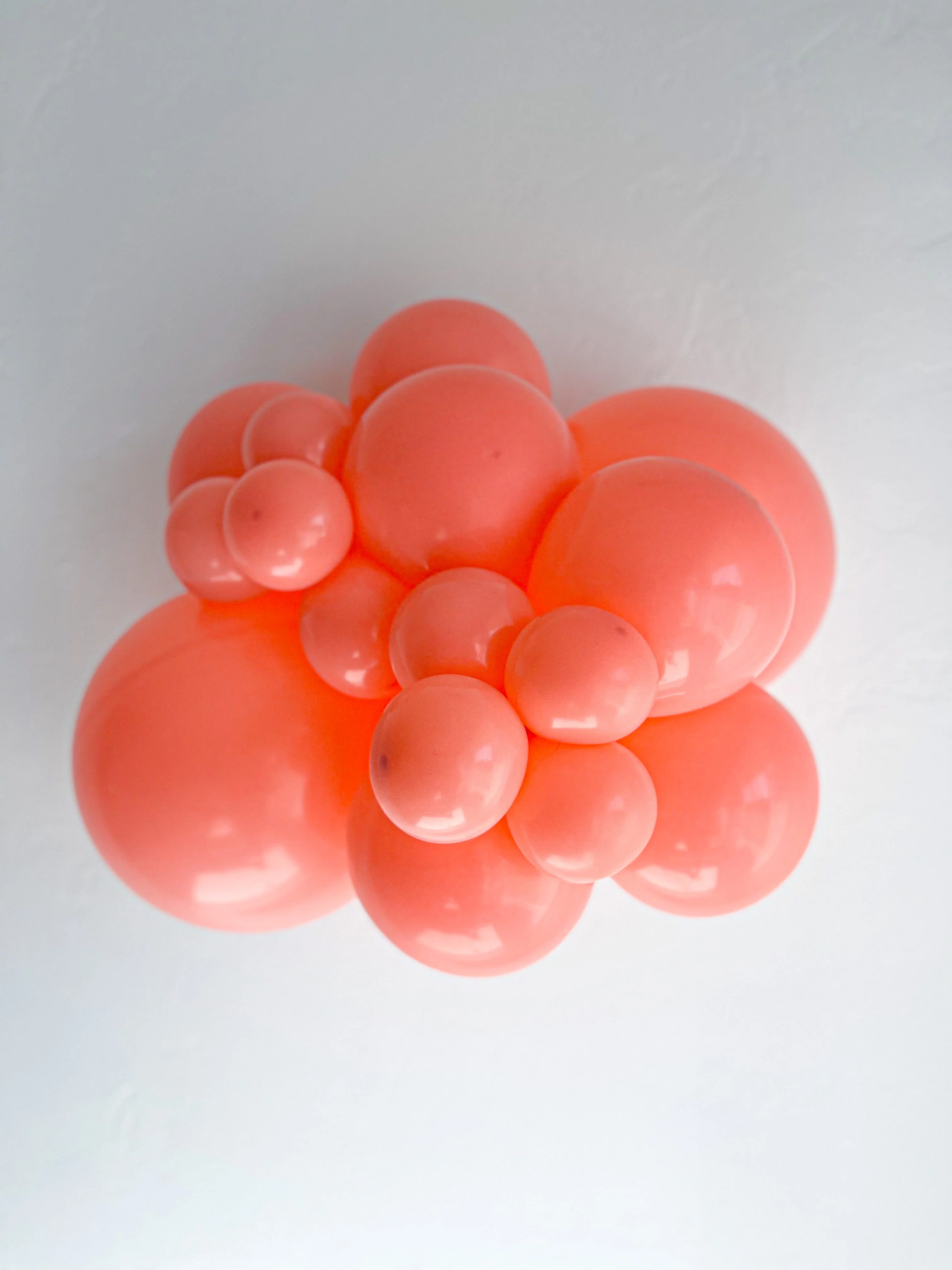 5" Coral Tuftex Latex Balloons Designer Balloons (50 Per Bag) - Image 3