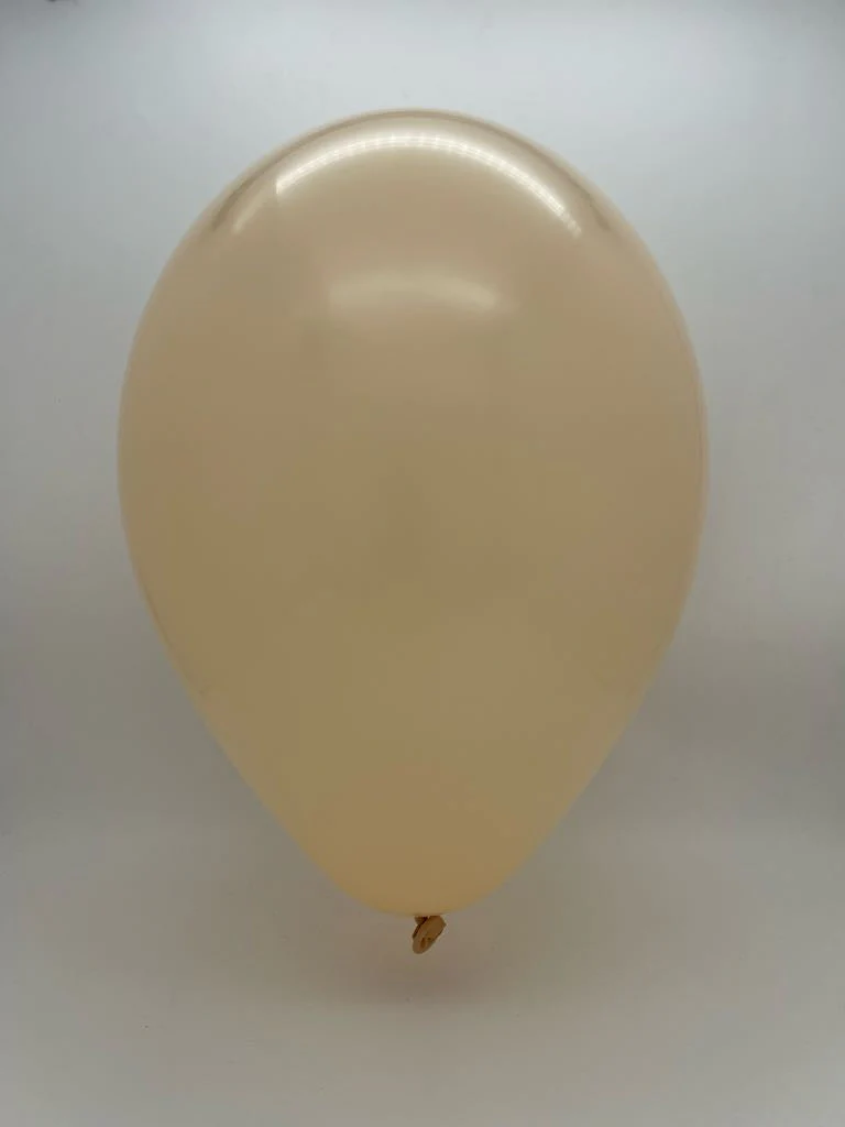 5" Gemar Latex Balloons (Bag of 100) Standard Blush - Image 2