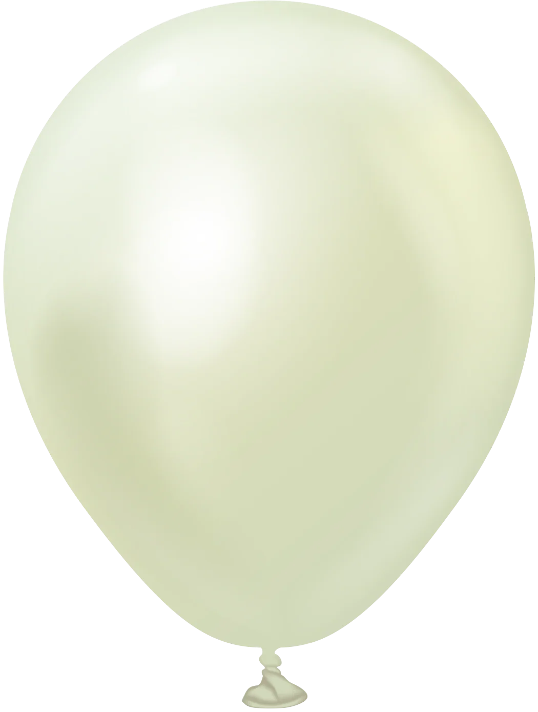 5" Kalisan Latex Balloons Mirror Green Gold (50 Per Bag)