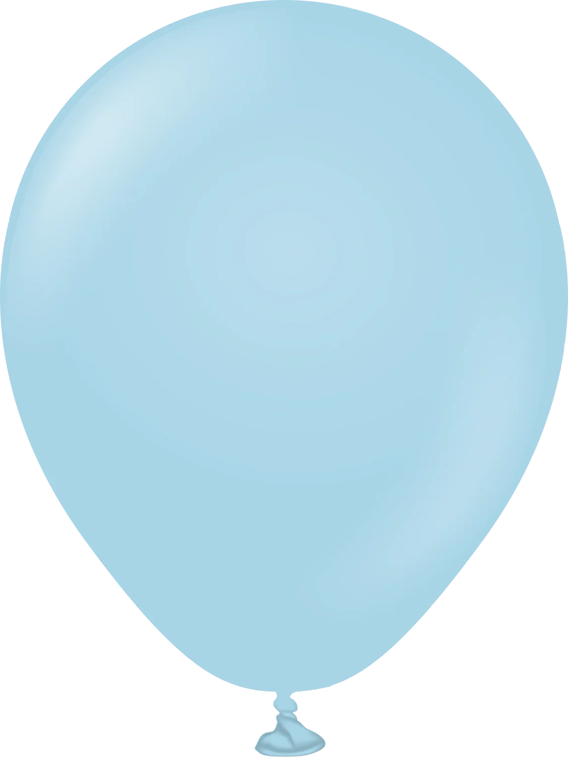 5" Kalisan Latex Balloons Pastel Matte Macaron Blue (50 Per Bag)