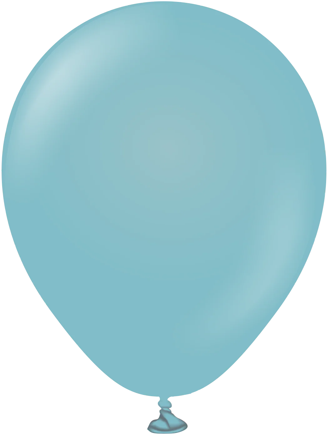 5" Kalisan Latex Balloons Retro Blue Glass (50 Per Bag)