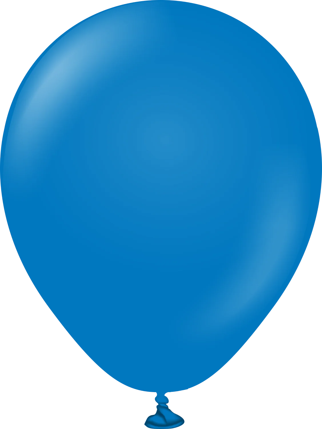 5" Kalisan Latex Balloons Standard Blue (50 Per Bag)