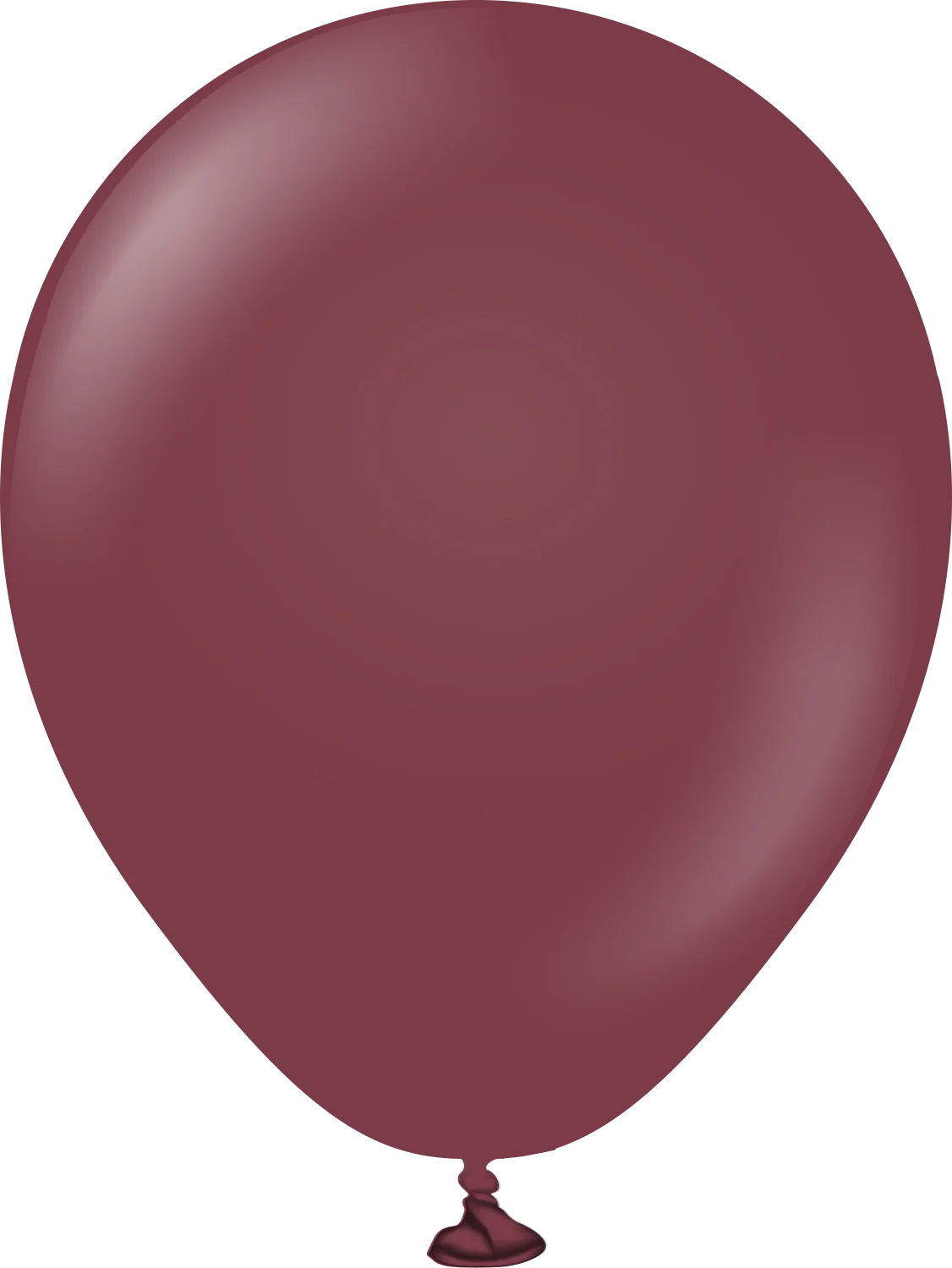 5" Kalisan Latex Balloons Standard Burgundy (50 Per Bag)