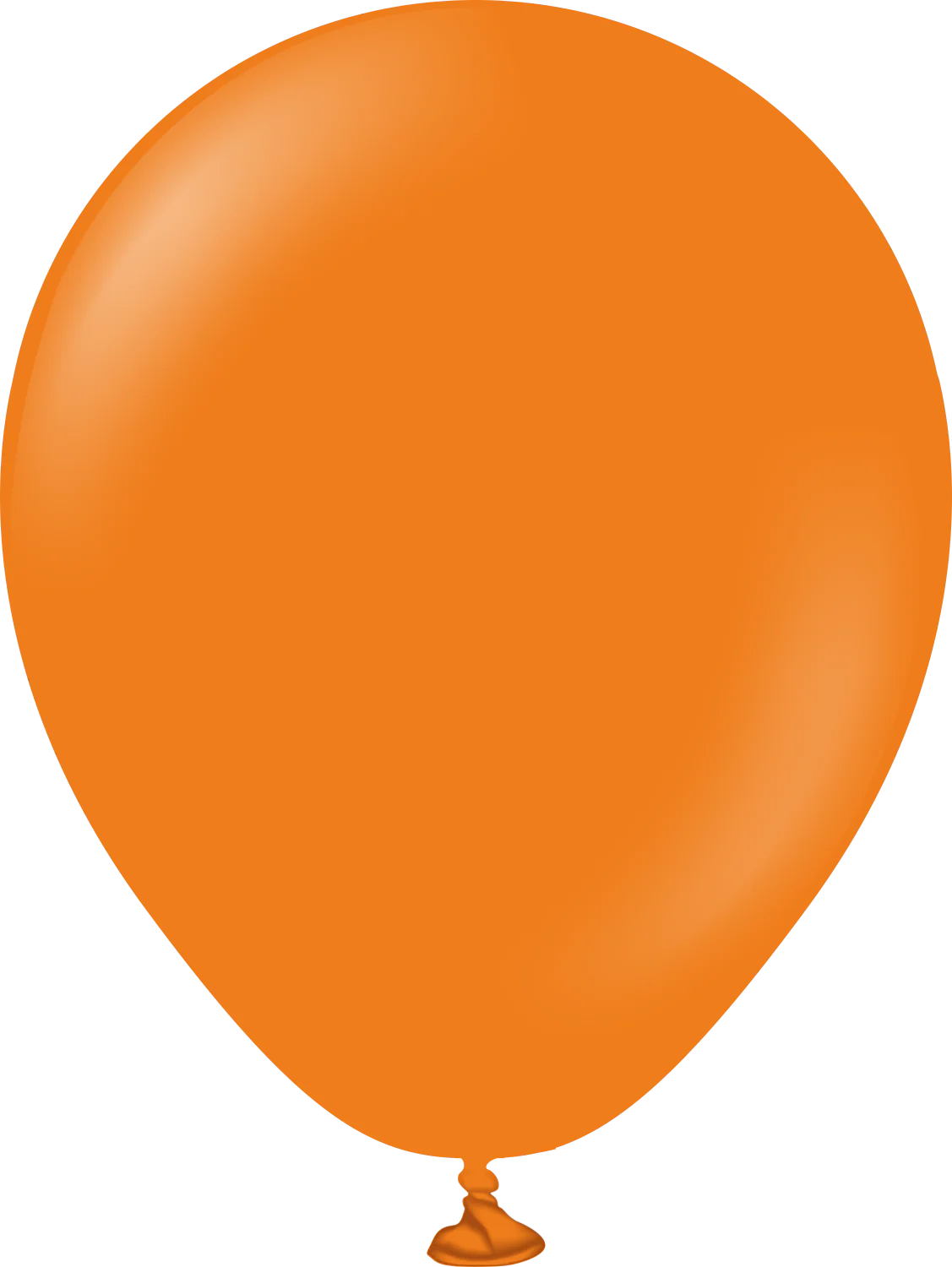 5" Kalisan Latex Balloons Standard Orange (50 Per Bag)