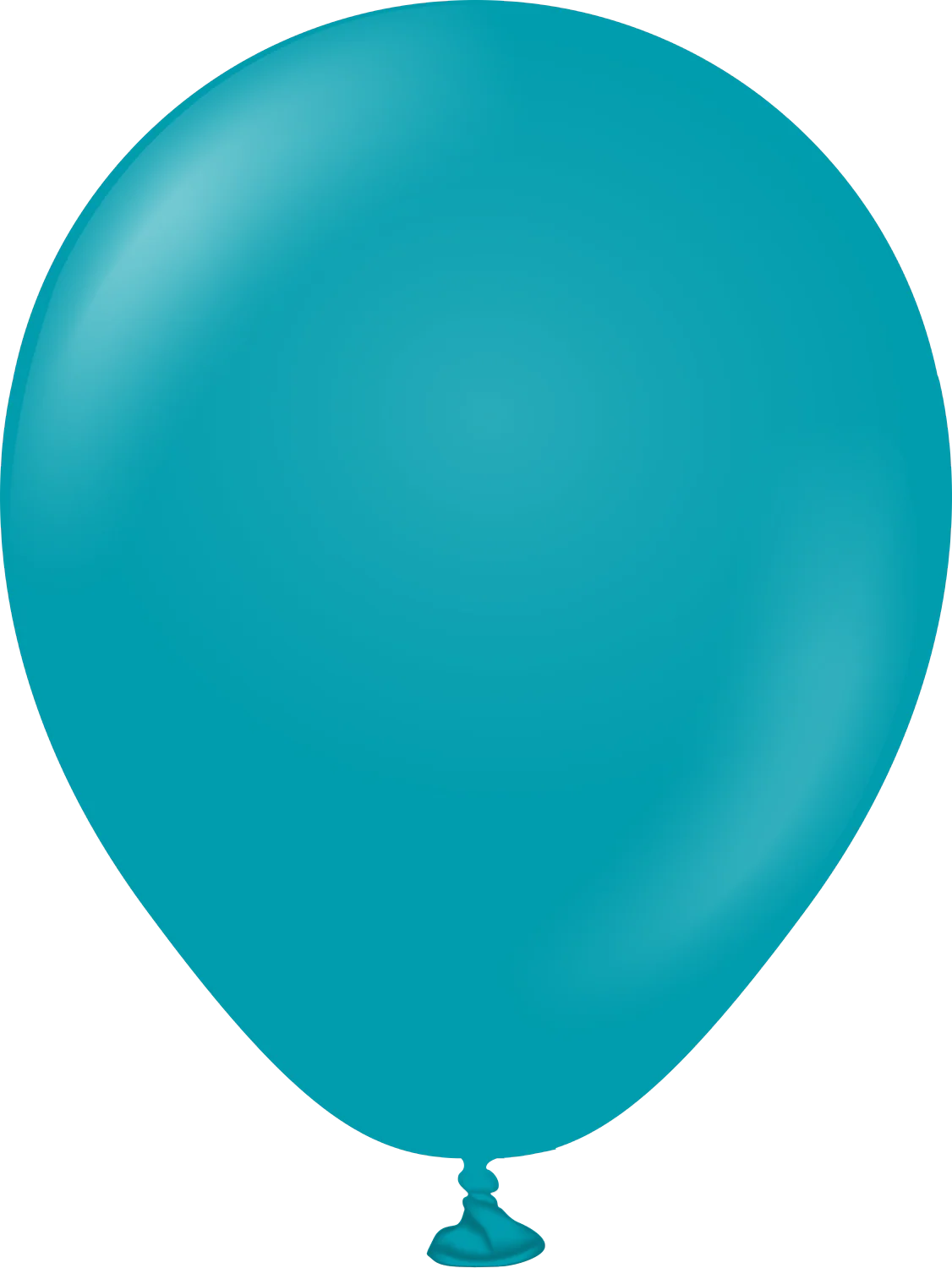5" Kalisan Latex Balloons Standard Turquoise (50 Per Bag)