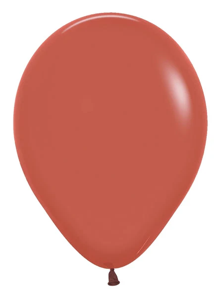 5" Latex Balloons (100 Per Bag) Deluxe Terracotta Sempertex/Betallatex