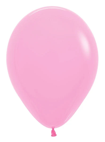5" Latex Balloons (100 Per Bag) Fashion Bubble Gum Pink Sempertex/Betallatex