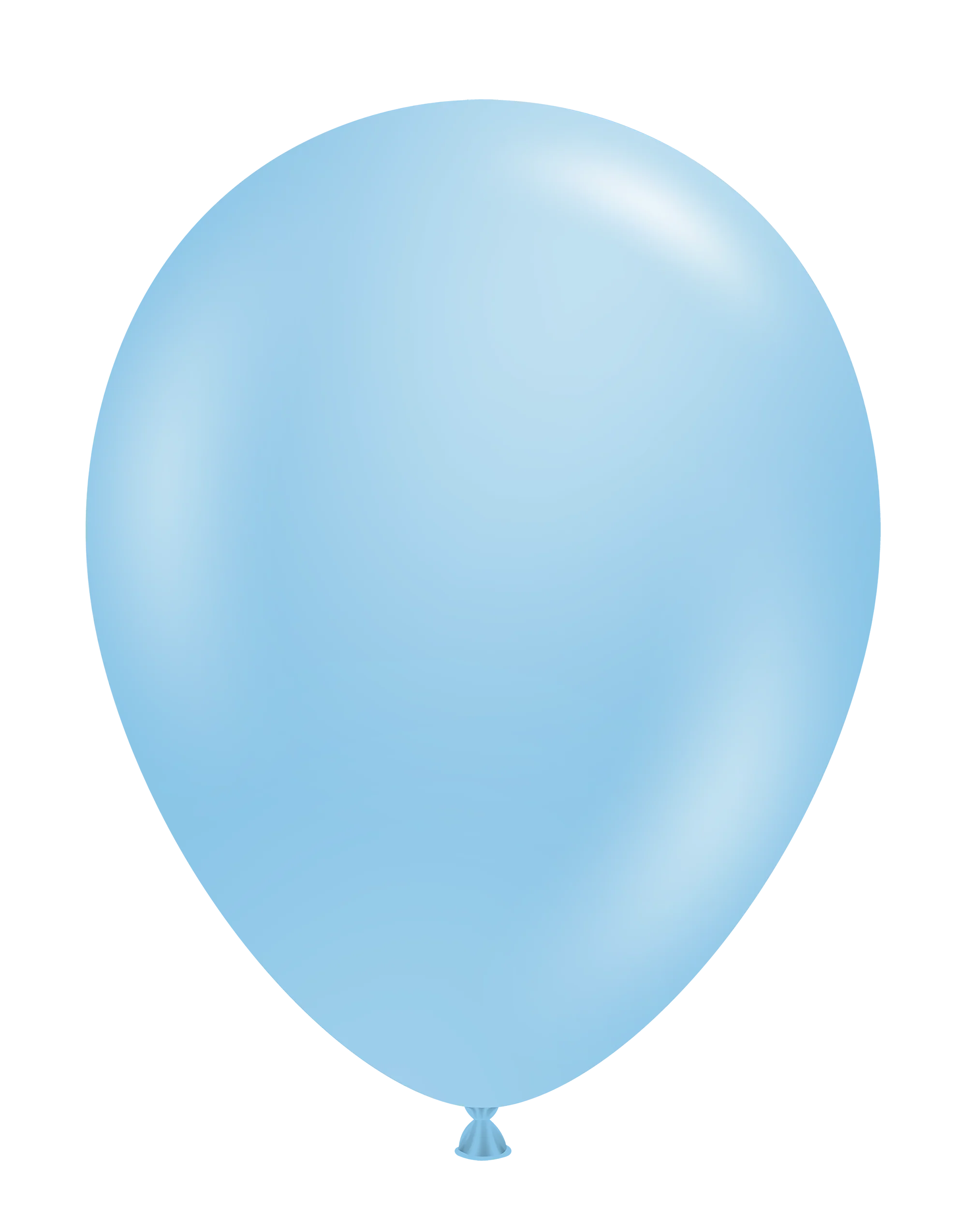 5 Inch Tuftex Latex Balloons Designer Balloons (50 Per Bag) Baby Blue
