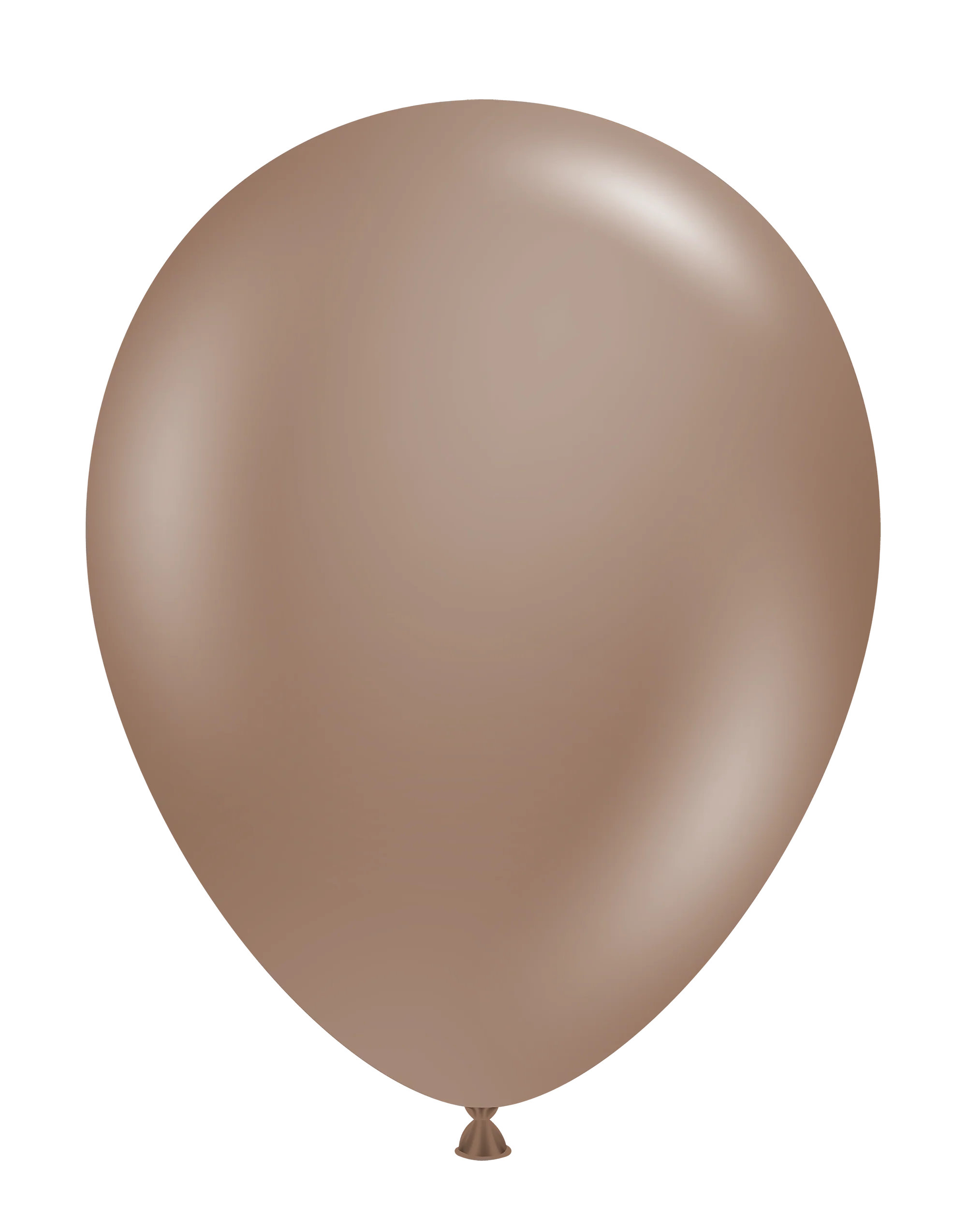 5 Inch Tuftex Latex Balloons Designer Balloons (50 Per Bag) Cocoa
