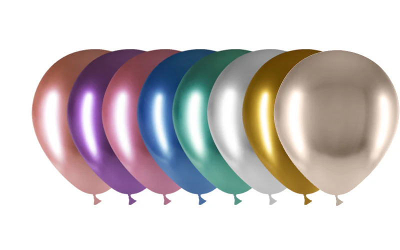 5'' Balloonia Latex Balloons Professional Line Brilliant Assorted (100 Per Bag) - Image 2