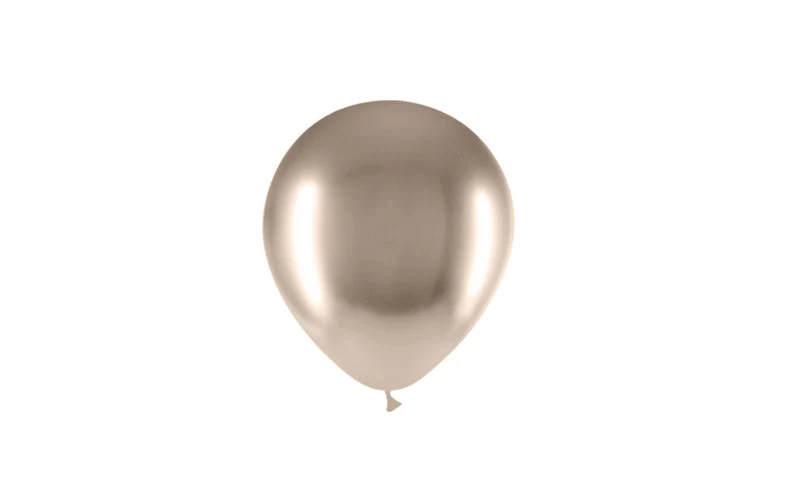 5'' Balloonia Latex Balloons Professional Line Brilliant Beige (100 Per Bag) - Image 3