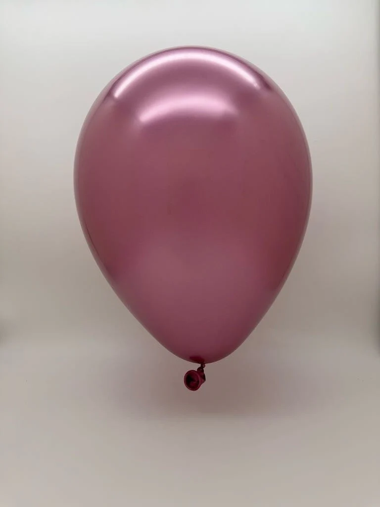 5'' Balloonia Latex Balloons Professional Line Brilliant Mauve (100 Per Bag) - Image 2