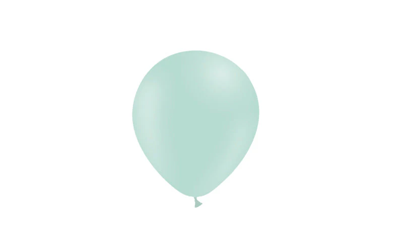 5'' Balloonia Latex Balloons Professional Line Matte Green (100 Per Bag) - Image 4