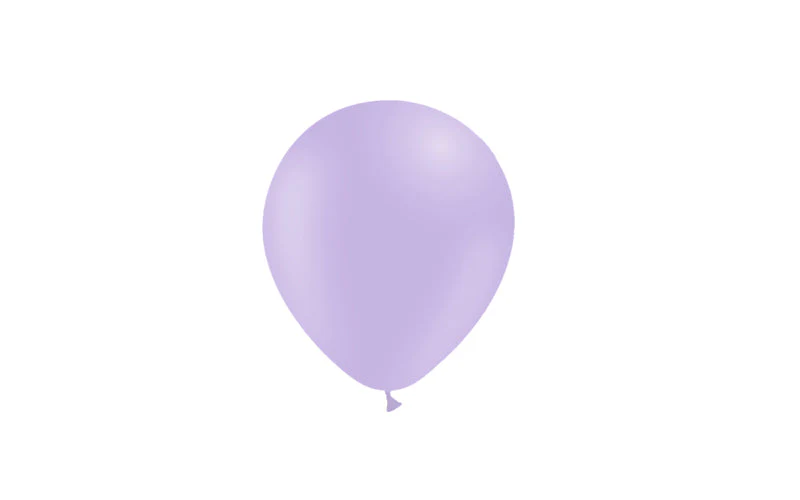 5'' Balloonia Latex Balloons Professional Line Matte Lavender (100 Per Bag) - Image 3