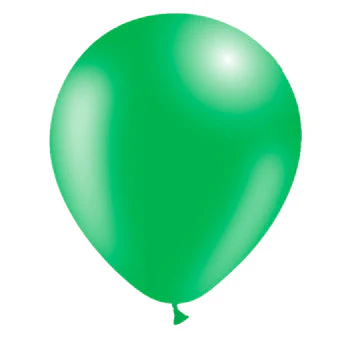 5'' Balloonia Latex Balloons Professional Line Standard Green (100 Per Bag)