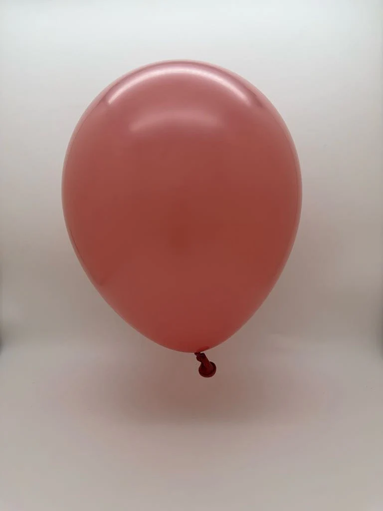 5'' Balloonia Latex Balloons Professional Line Vintage Vintage Pink (100 Per Bag) - Image 2