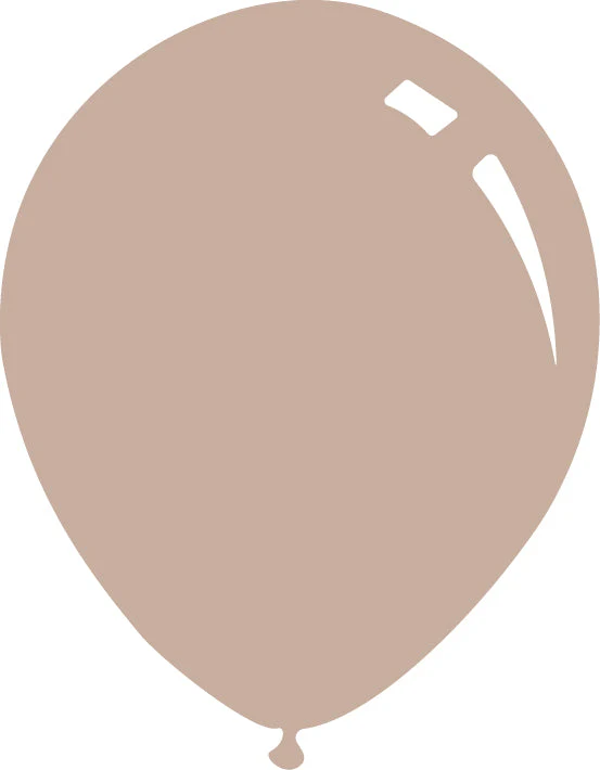 5" Deco Blended Brown Decomex Latex Balloons (100 Per Bag)