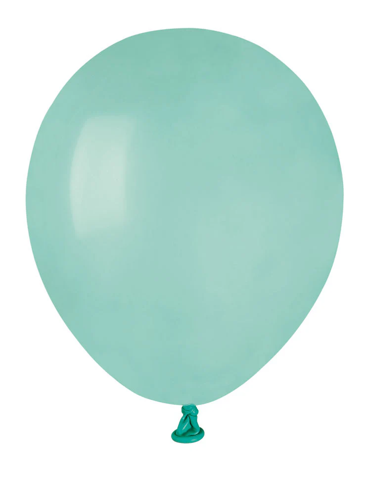 5" Gemar Latex Balloons (Bag of 100) Standard Tiffany